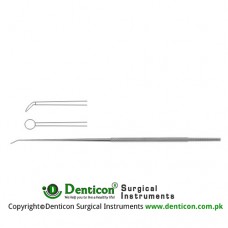 Rhoton Micro Dissector Round Shaped Stainless Steel, 18.5 cm - 7 1/4" Diameter 3.0 mm Ø